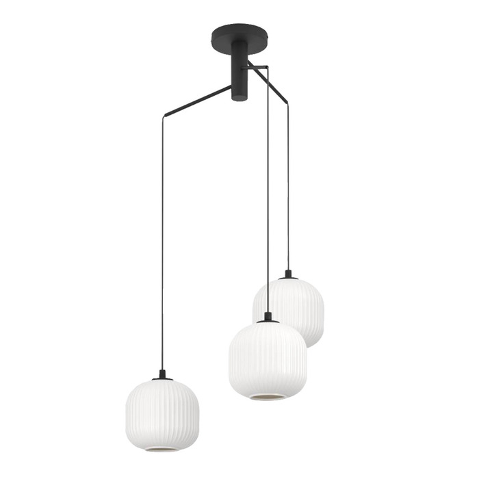 Eglo Mantunalle klyngependel opal/hvid