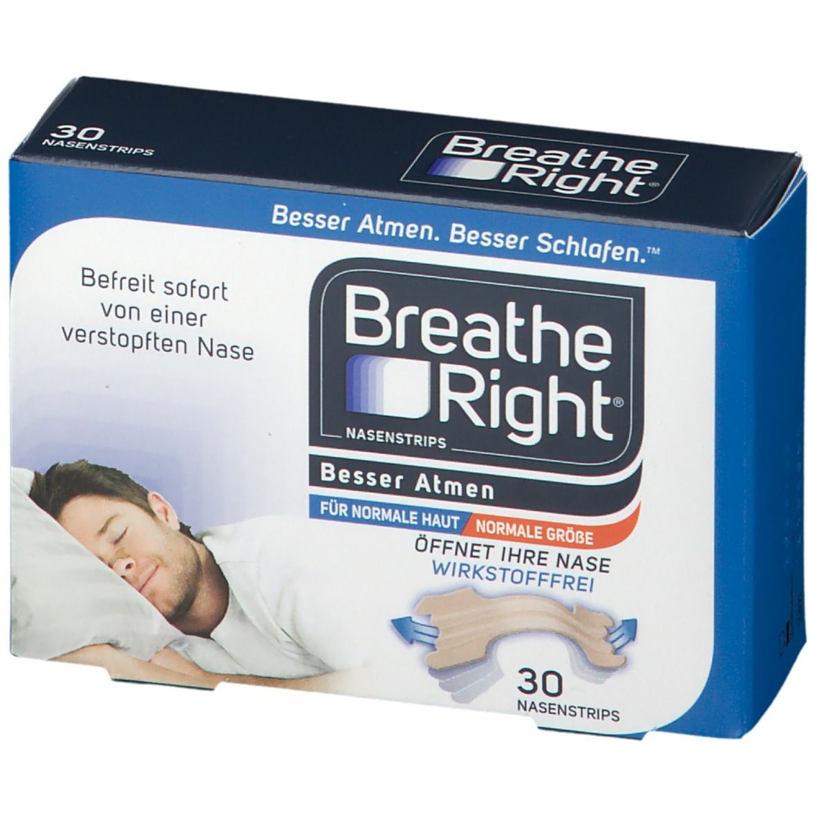 Besser Atmen Breathe Right Nasenpflaster Beige Normal
