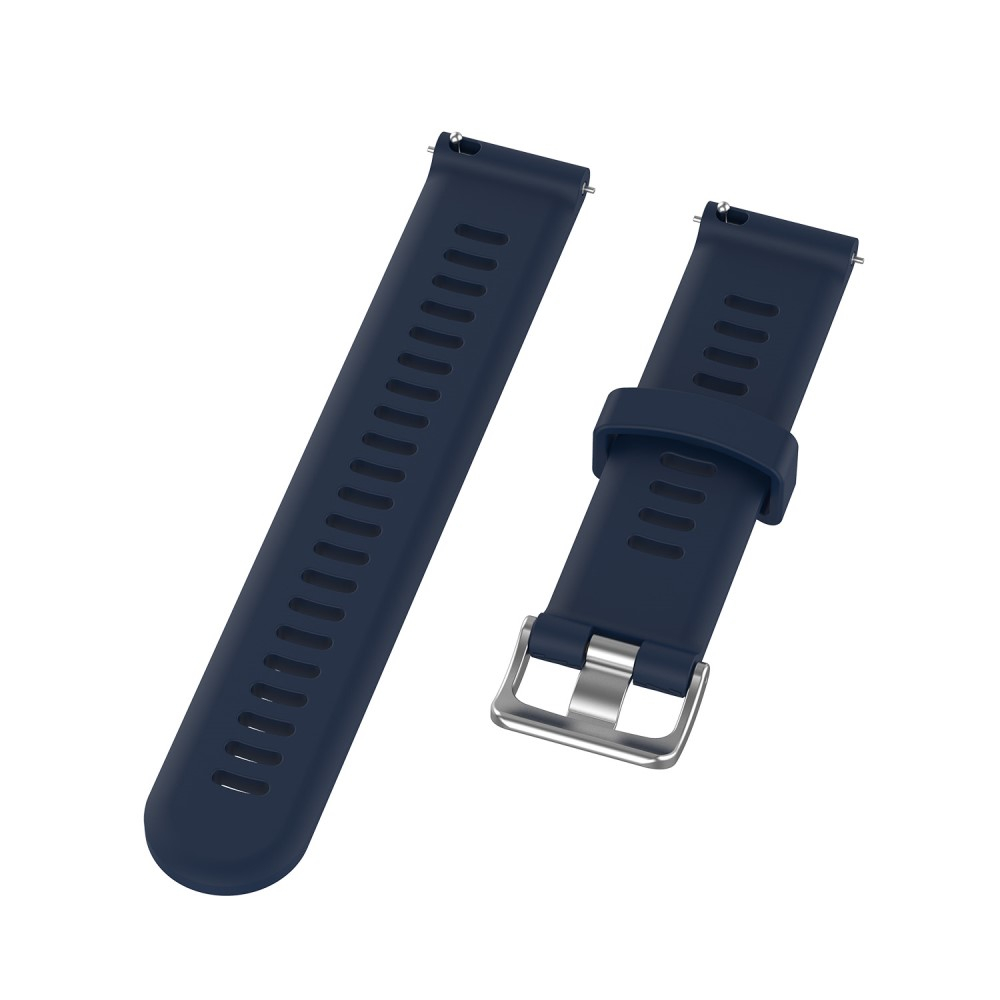 Samsung Galaxy Watch Active 2 (44mm) Ersatz Sport Silikon Armband (Gelenkumfang: 165 - 205mm) - Dunkelblau