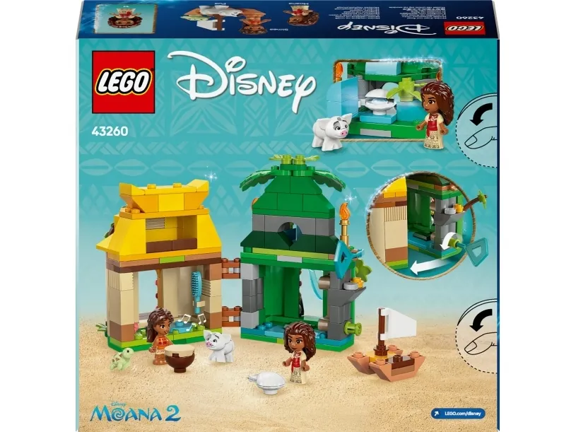 LEGO Disney Princess 43260 Vaianas ø-sjov