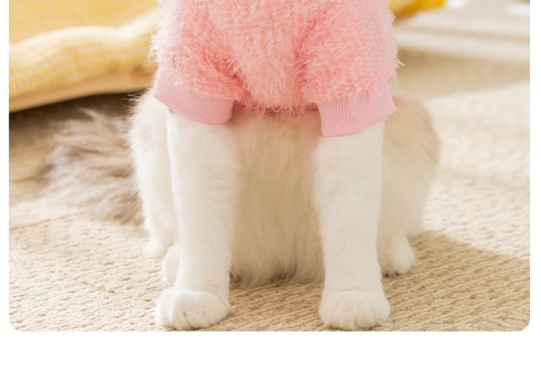 Cissilli - Geborduurd Chenille Pet Topje