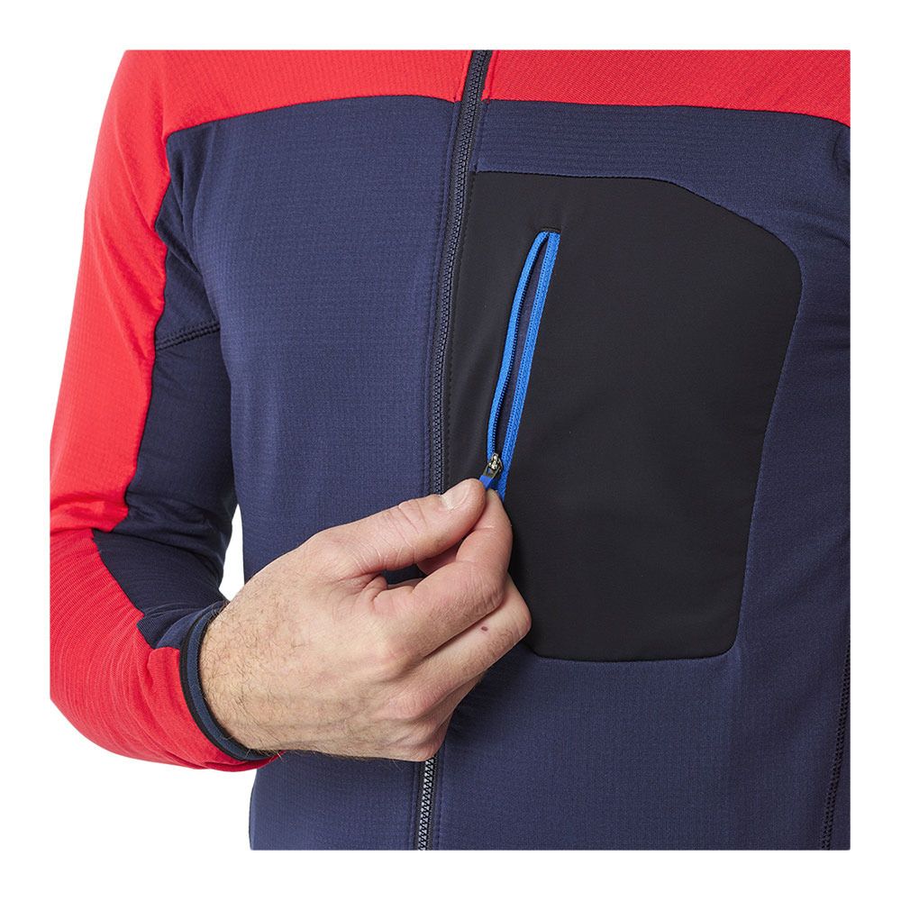 Millet TRI LIGHTGRID - Veste Homme saphir/red