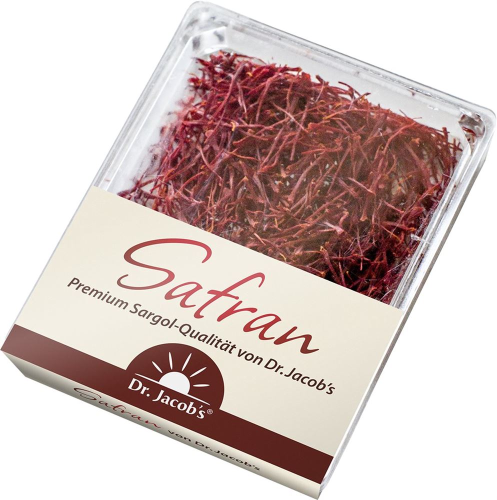 DR. JACOB'S Safran Ayurveda-Gewürz<br>1 g, in Sargol-Qualität