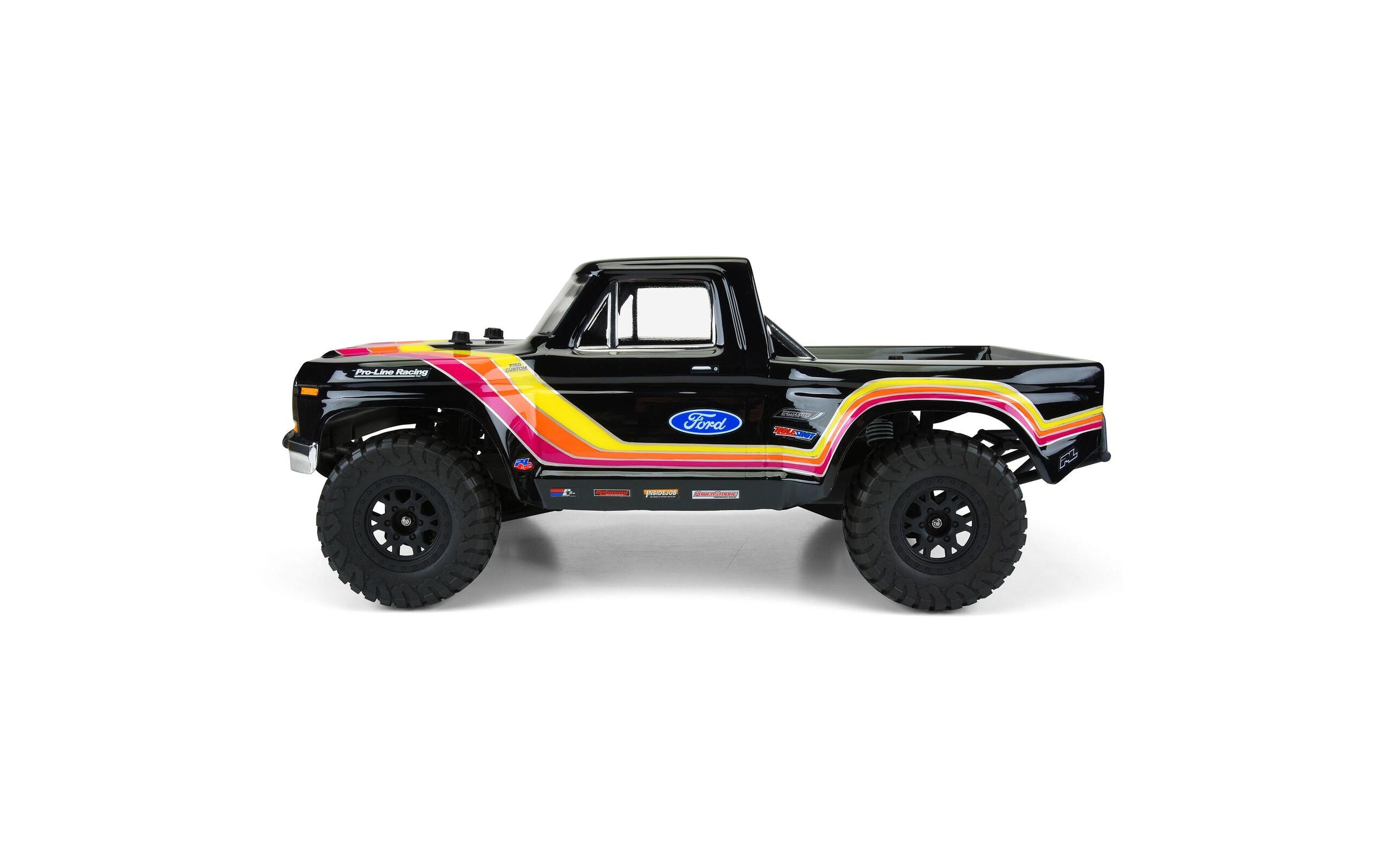 Karosserie Ford F-150 1979 Race Truck unlackiert, 1:10Short Course Truck Karosserie - passend zu Slash