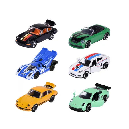 Majorette Porsche Motorsport Premium, 1 Stück, 6-fach sortiert