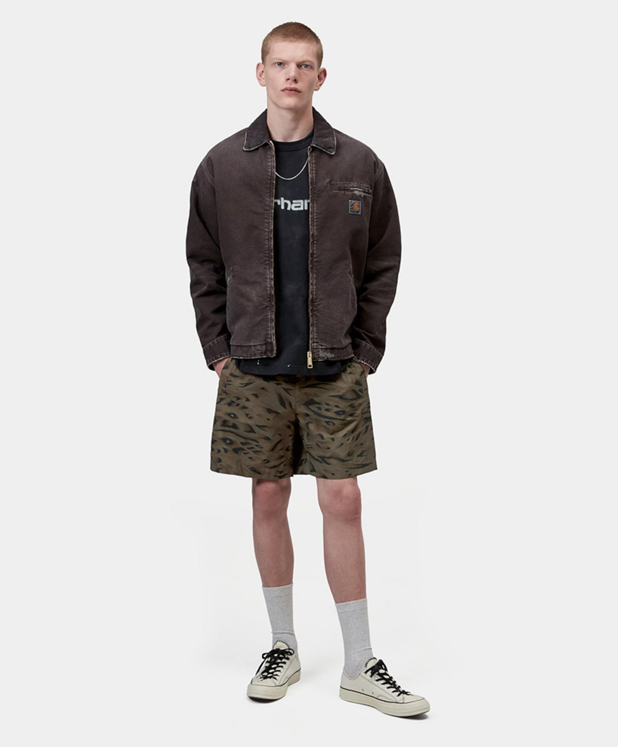 Carhartt WIP Travon Shorts heren korte broek groen