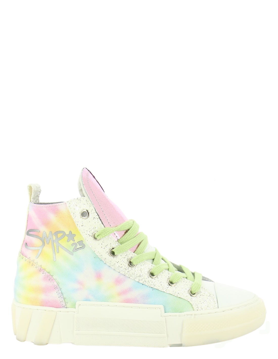 semerdjian baskets montantes femme E252E3-V11 Tie and dye