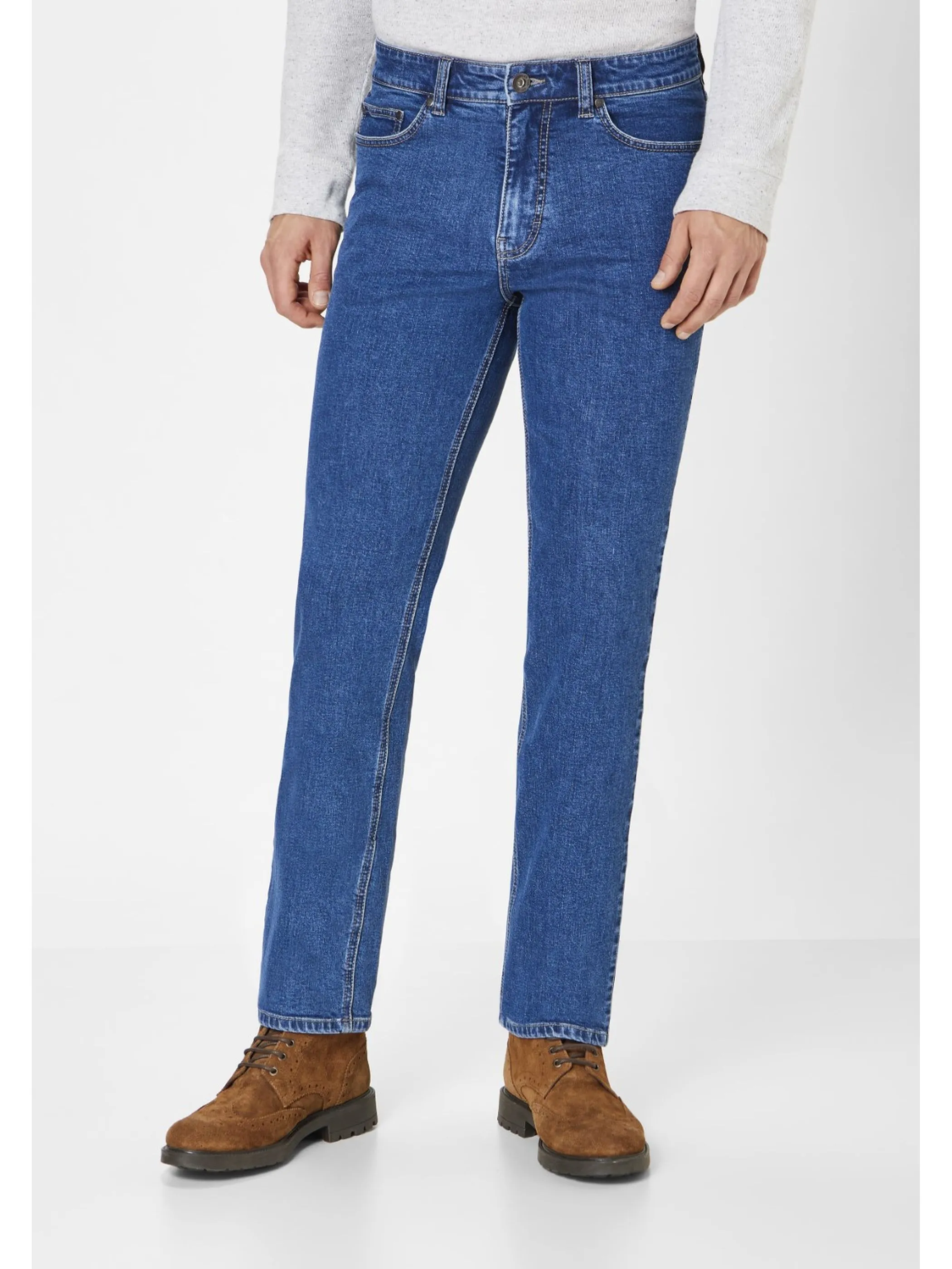 Herren Jeans mit Slim Leg Mid Rise
