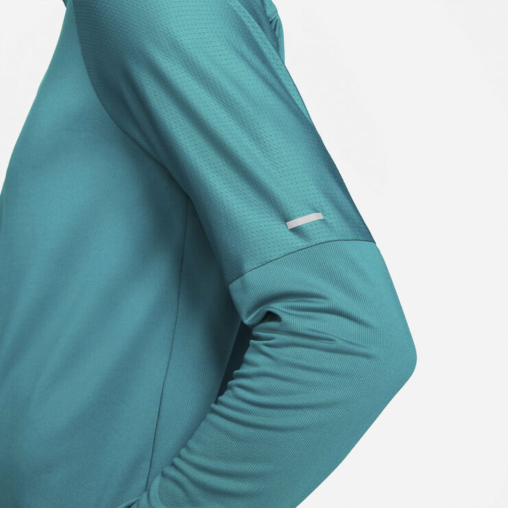 Nike Dri Fit 1 2 Zip Lobetroje Blå