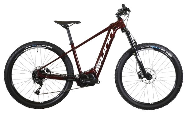 Vélo d'Exposition - VTT Électrique Semi-Rigide Sunn Flash S2 Shimano Altus 9V 27 5'' 500 Wh Bordeau 2022