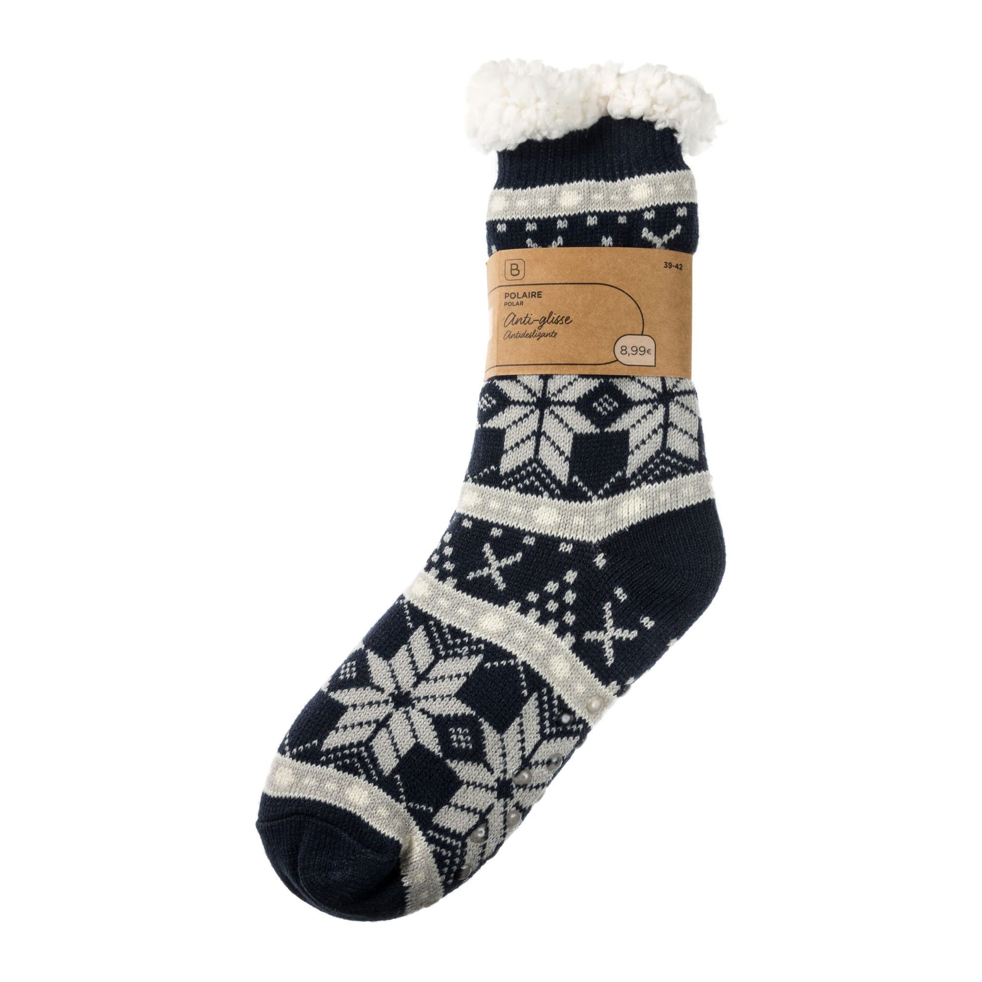 Chaussettes Homme bleu marine
