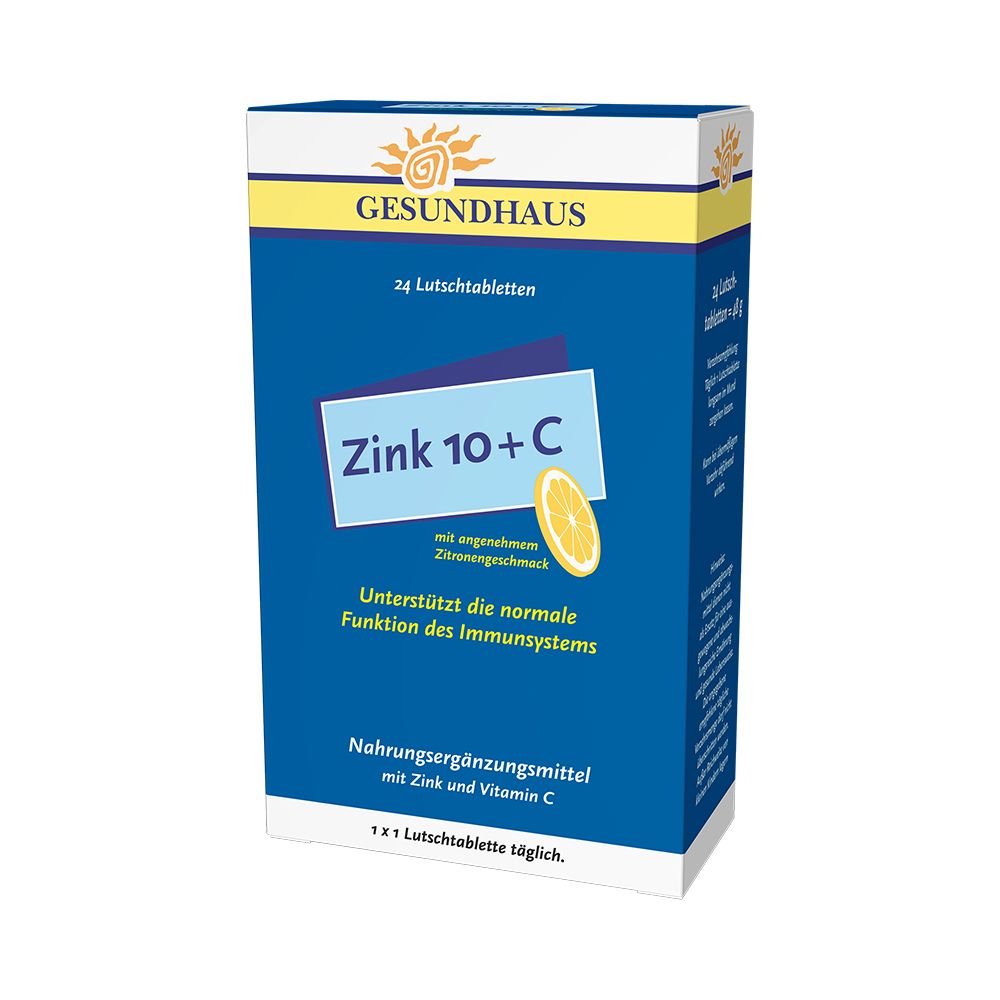 Zink 10 + C Lutschtabletten