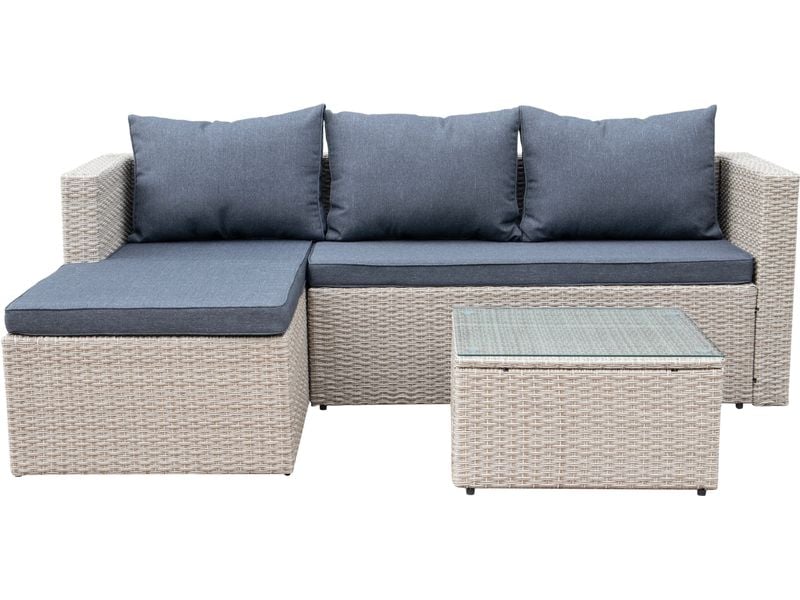 NORDIcated Kanan Loungeset Gartenlounge