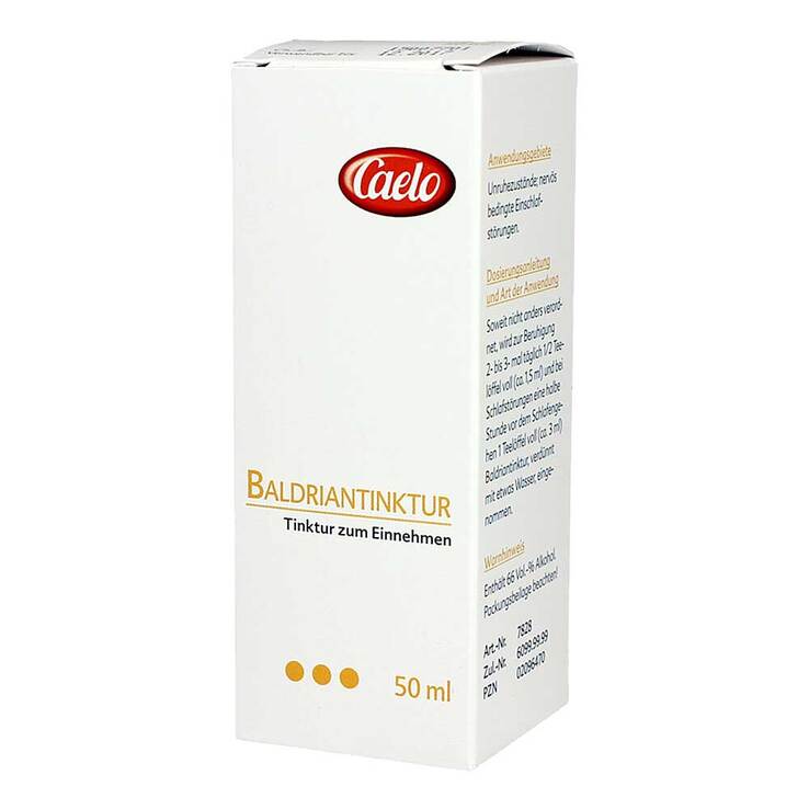 Baldriantinktur Caelo, 50 ml