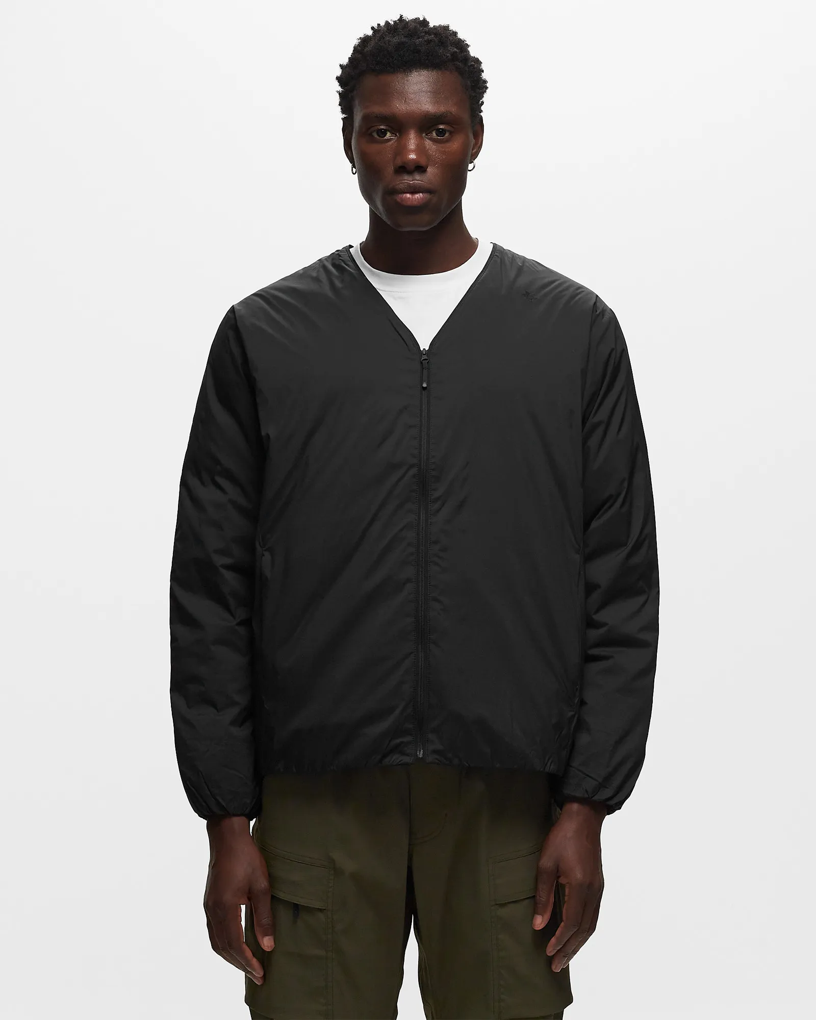 Goldwin V-neck Zip Down Cardigan