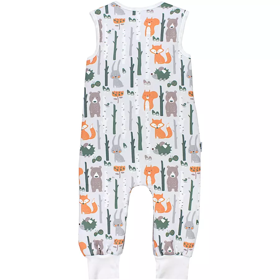 TupTam Baby  Winter Schlafsack mit Beinen 2,5 Tog grauorange