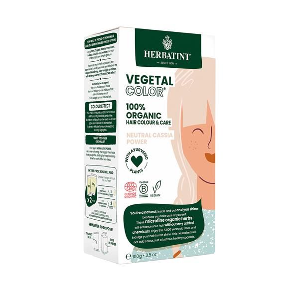 Coloração Capilar Vegetal Pó Bio - Neutral Cassia Power
