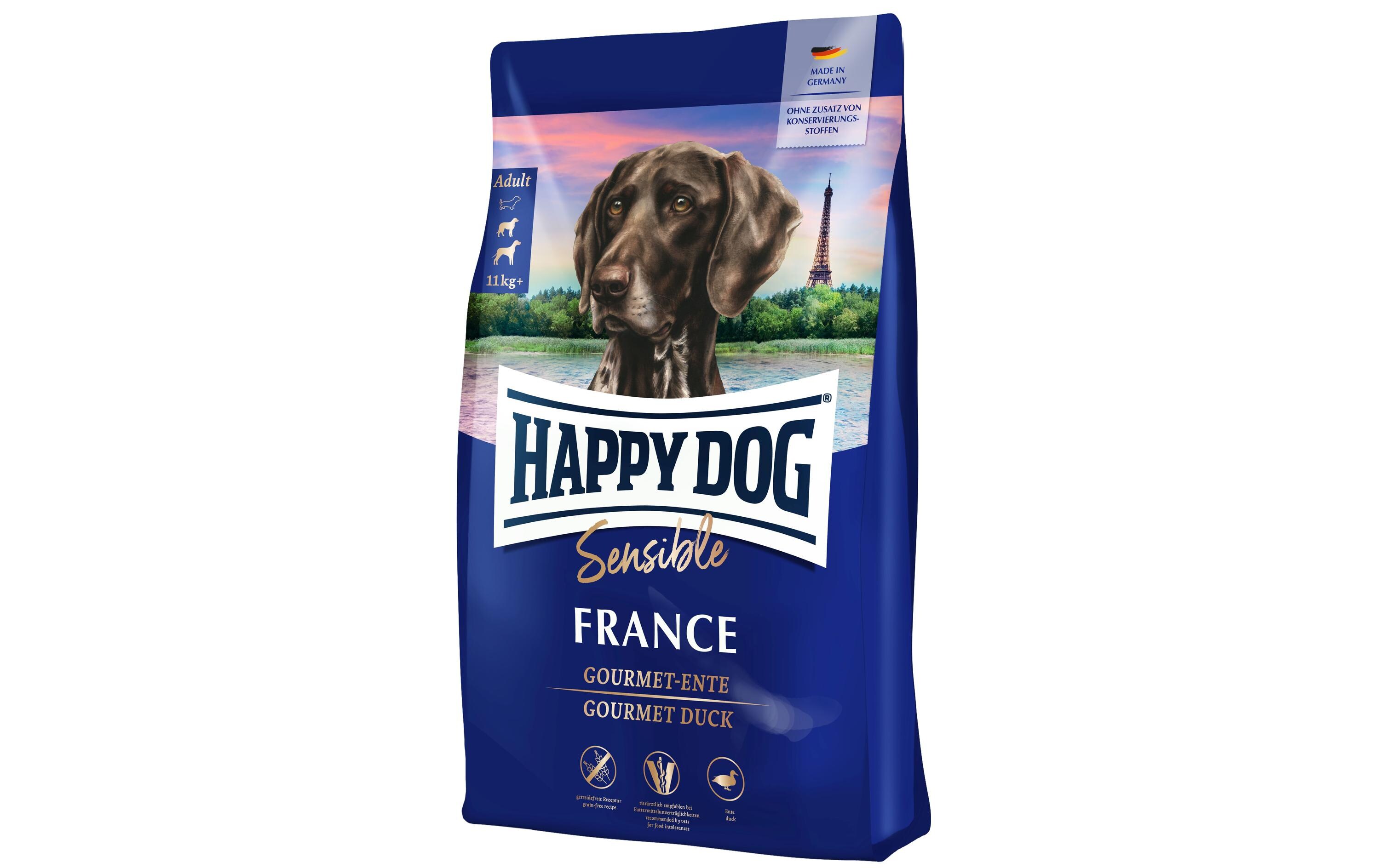 Trockenfutter Sensible France, 4 kgAlleinfuttermittel für ausgewachsene Hunde
