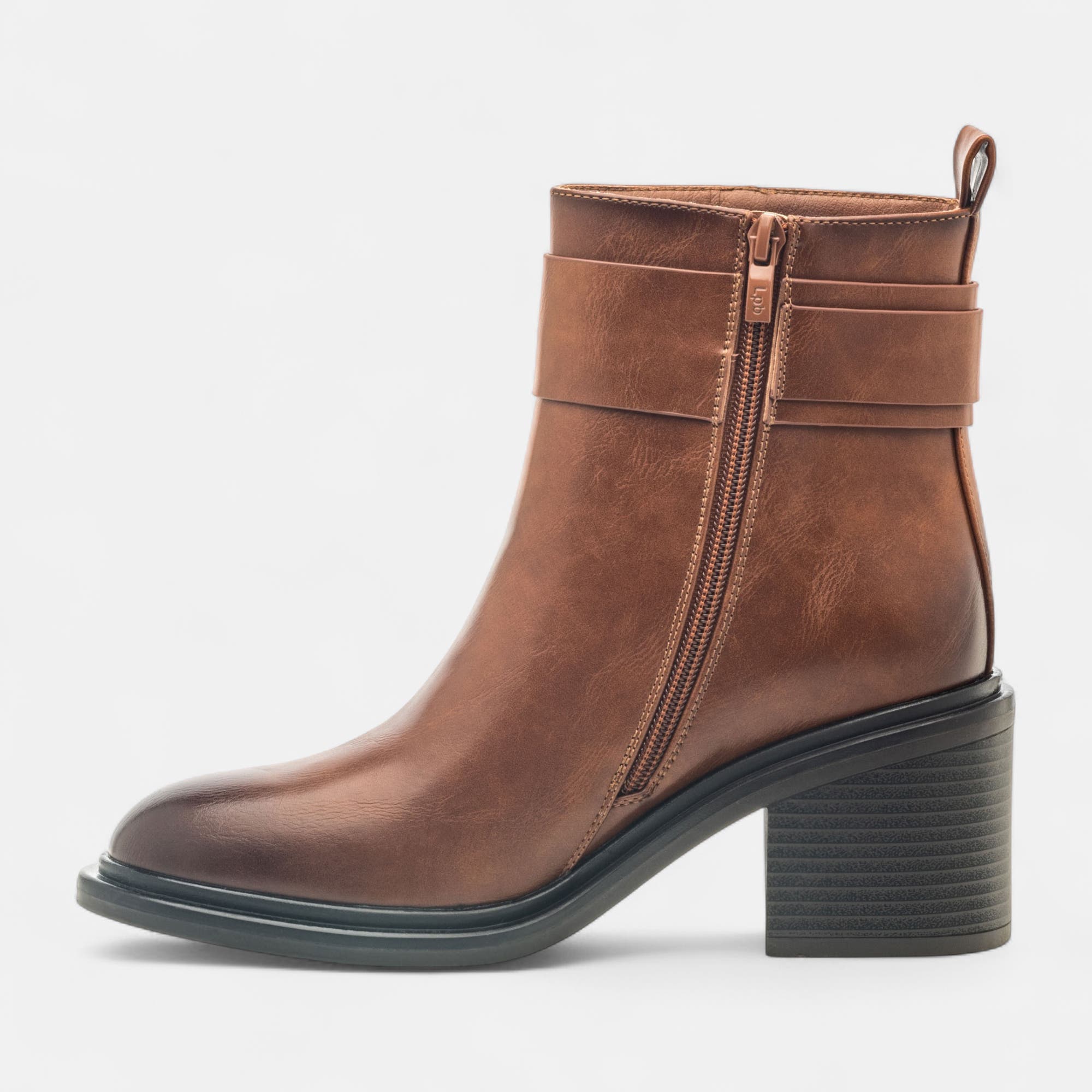 Bottines à talon Femme camel