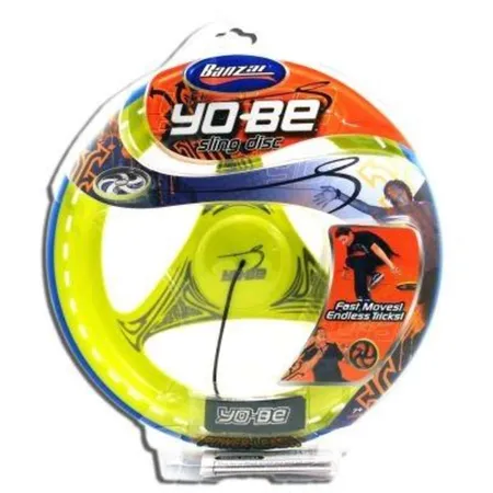 Universal Trends Yo-Be Frisbee Sling Disc, gelb-blau