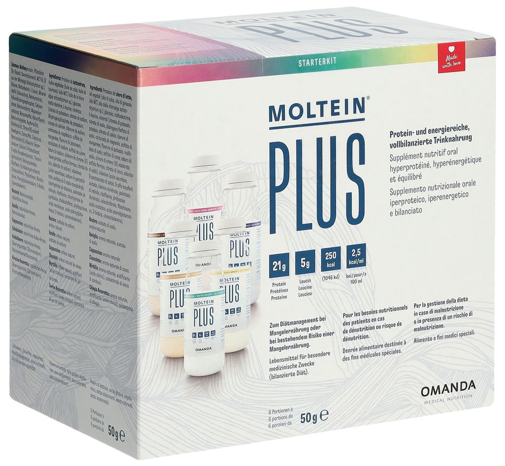 moltein PLUS 2.5 Plv Starterkit Fl 50 g