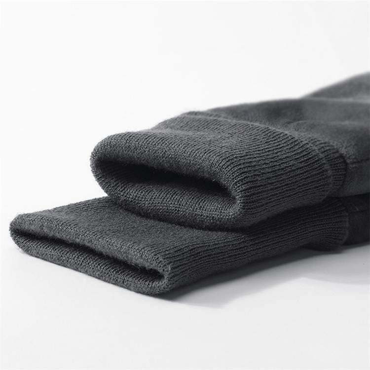 (1 Paar) Gr. XL Fleece Handschuhe Kapazitive Herren Touchscreen Handschuhe für Smartphone / Tablet - Schwarz
