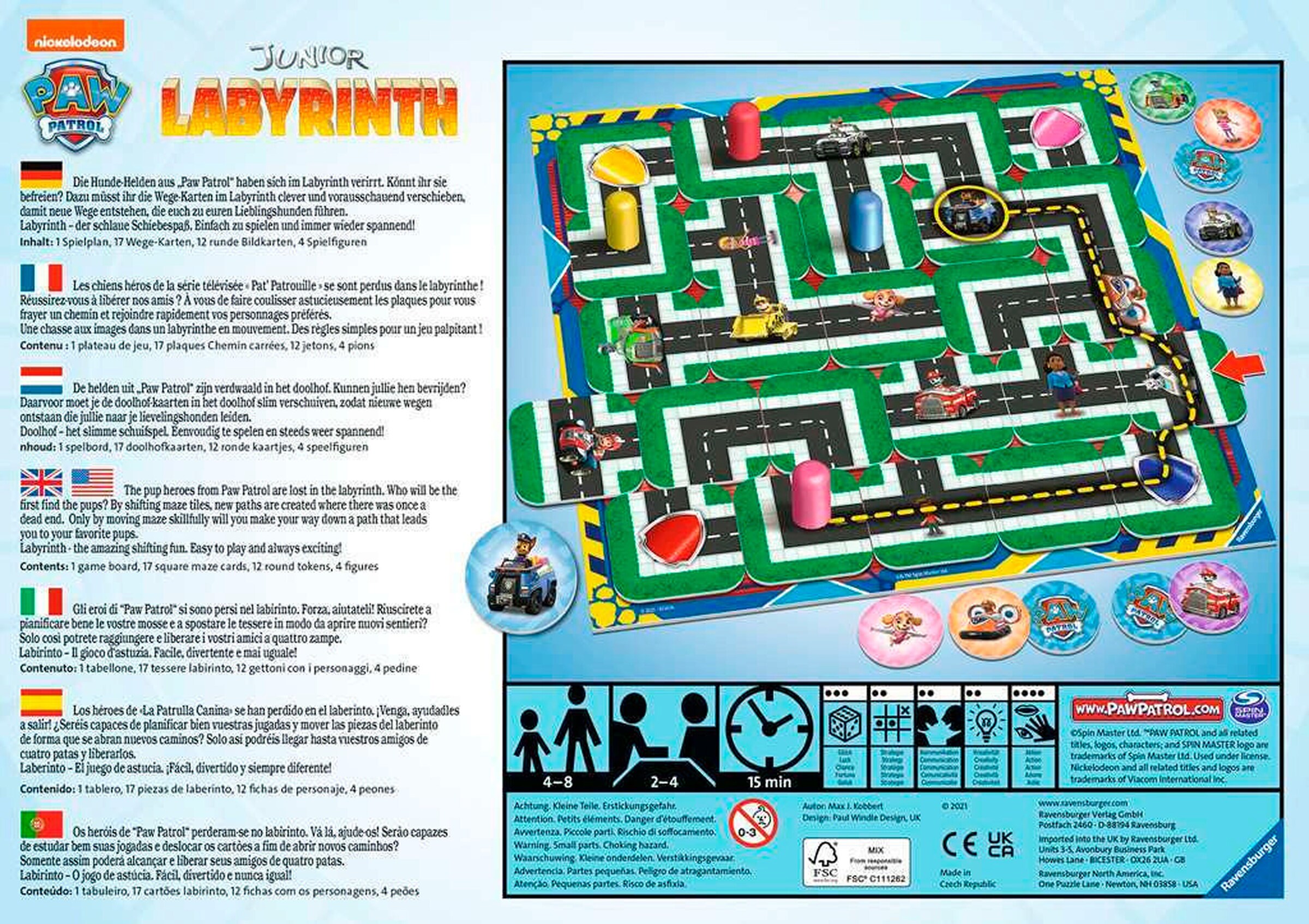 Ravensburger Paw Patrol: Junior Labyrinth