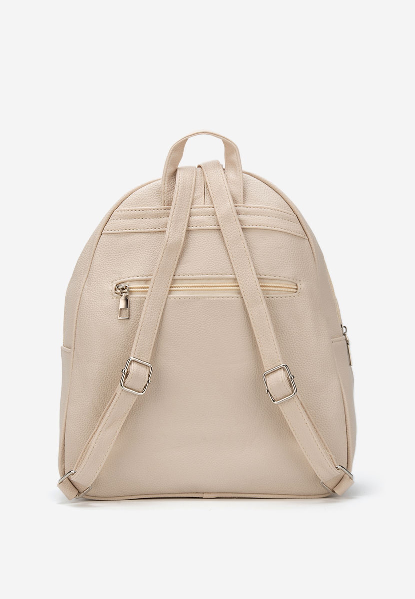 Sac à dos pour femme beige Damela V2