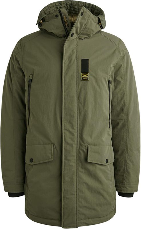 PME Legend - Herenparka - Regular Fit - Met Capuchon - Labeldetail