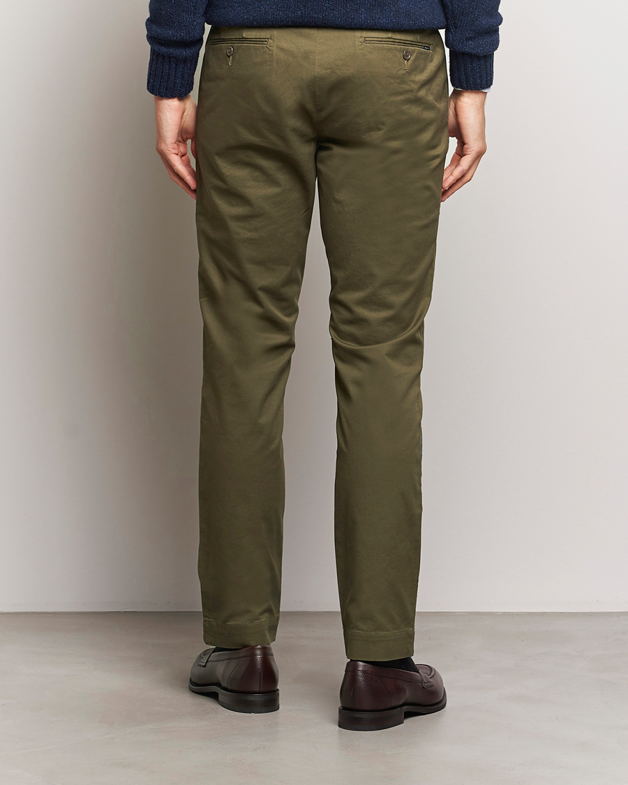Polo Ralph Lauren Hudson Slim Fit Stretch Chinos Canopy Olive