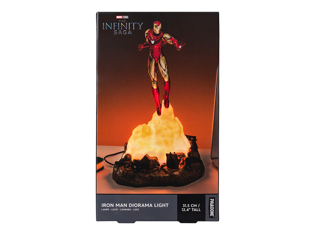 CANDEEIRO DIORAMA IRON MAN