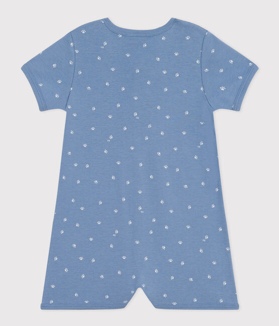 Combinaison courte en coton bébé