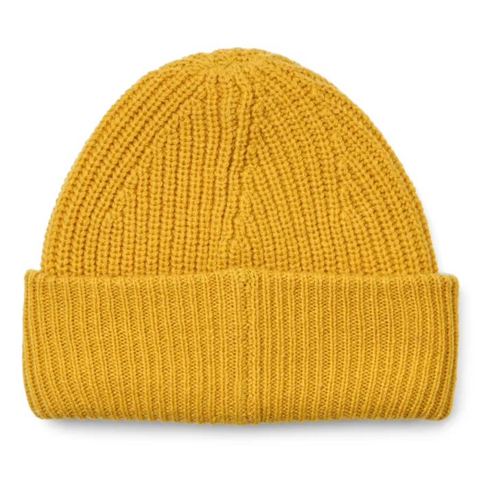 Liewood Bonnet Laine Recyclée Emilio | Jaune