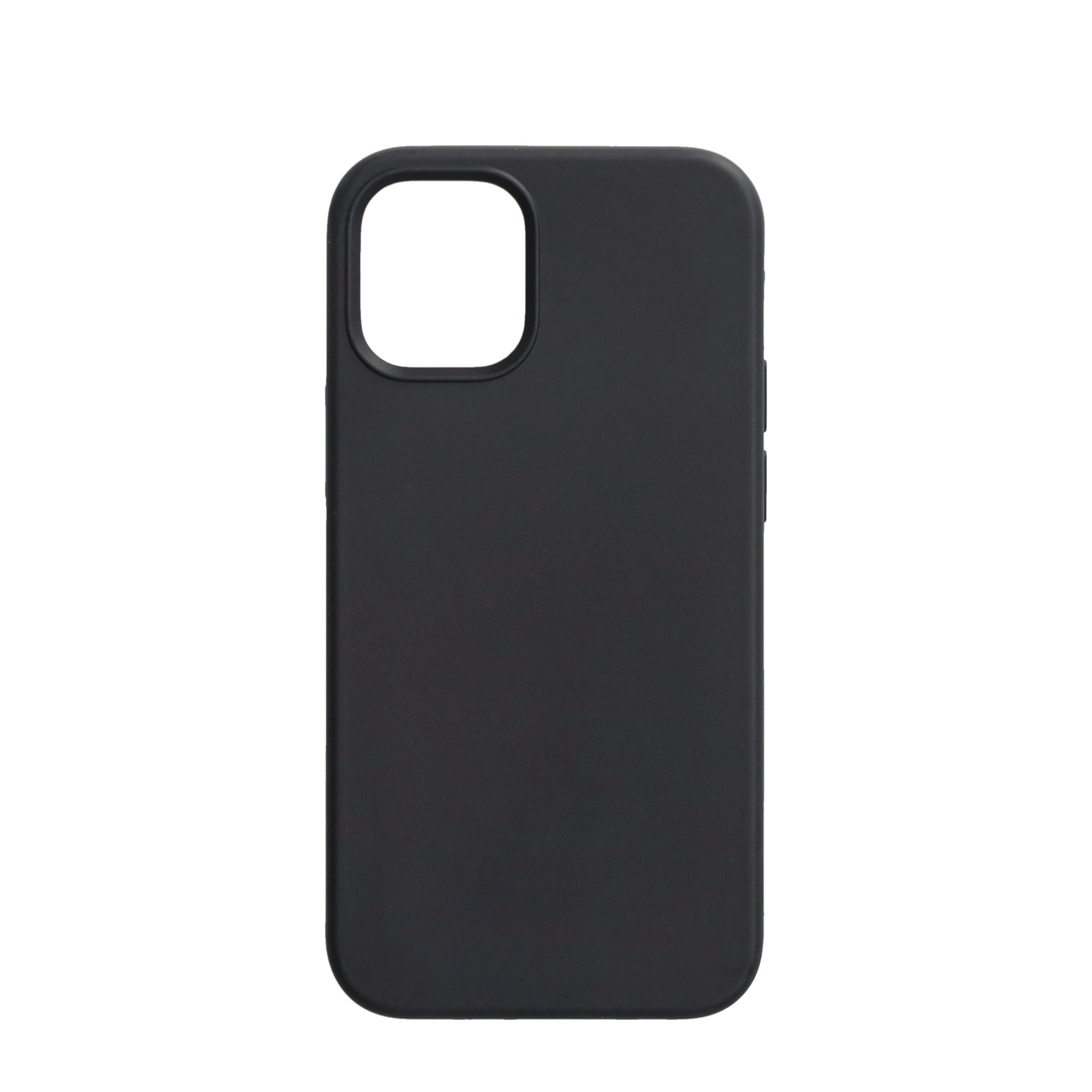 iPhone 12 Mini Bio Gummi Schutzhülle Eco Friendly Nachhaltig Kompostierbar - Schwarz