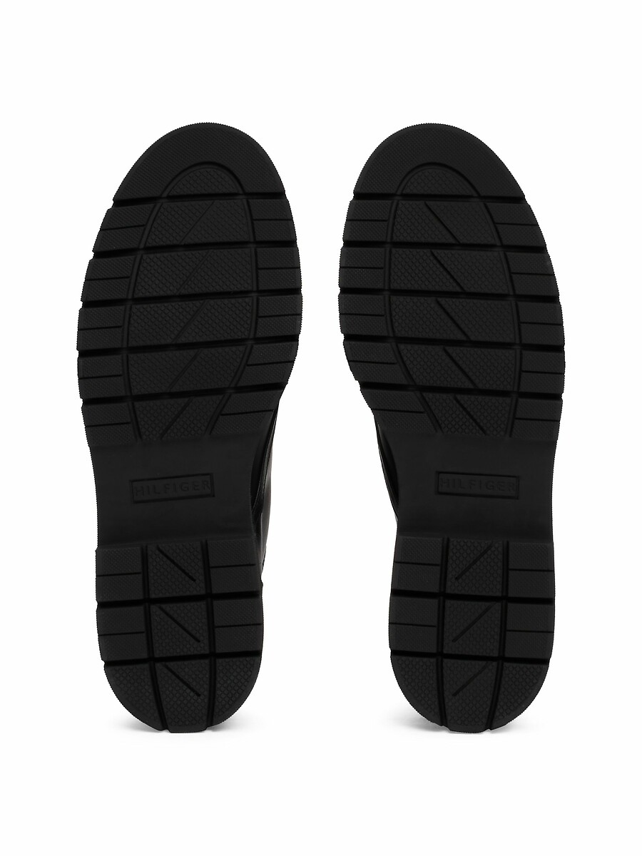 TOMMY HILFIGER<br>Botas de couro com cadarços