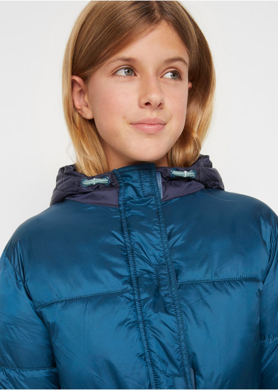 Parka imitation duvet fille