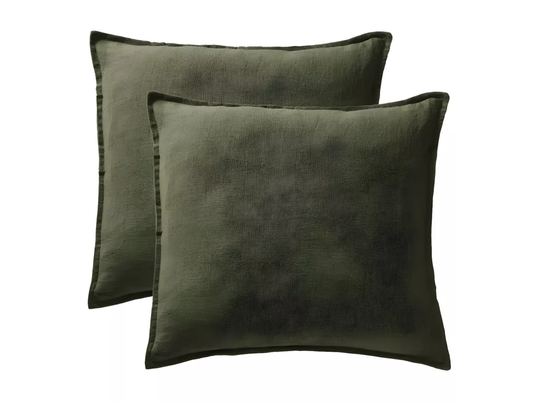 Lot de 2 taies d'oreiller 