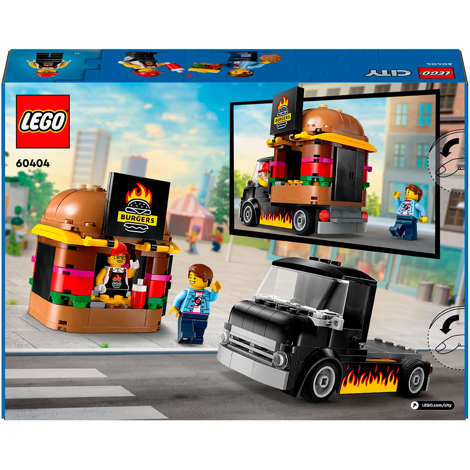 LEGO Konstruktionsspielzeug City Burger-Truck