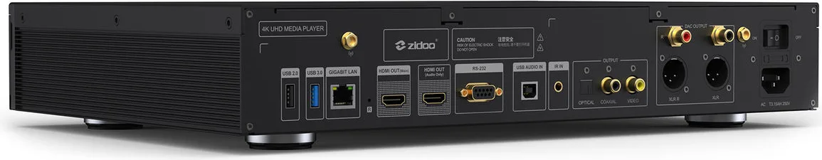 Zidoo UHD5000 Lecteurs multimédia