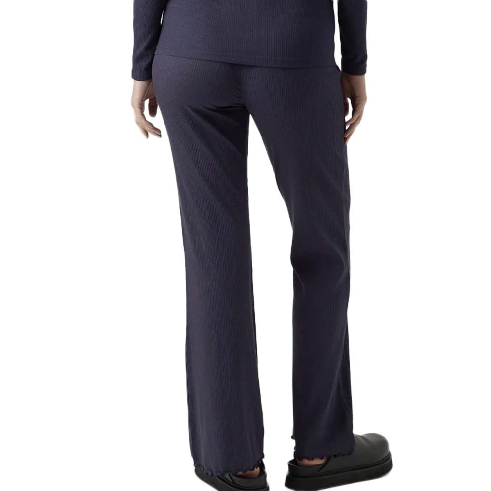 Mamalicious Legging Marine Femme Mamalicious Flare