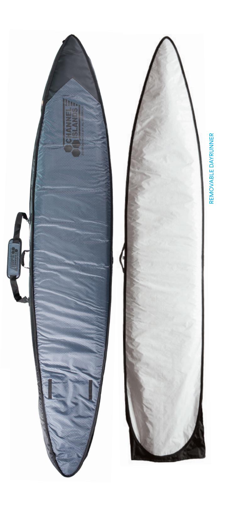 Channel Islands Housse Travel Light Cx 2 Double Gun Bag 10'8 - Charcoal