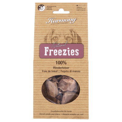 Harmony Dog Natural Freezies Rinderleber 80g