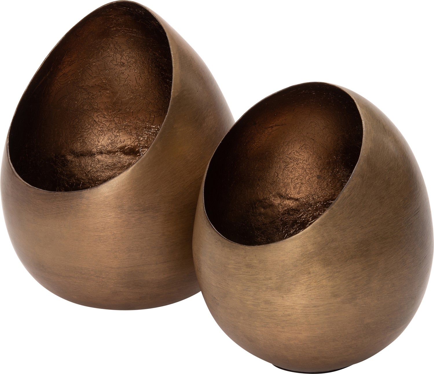 Intratuin waxinelichthouder Koto goud D 15 H 18 cm