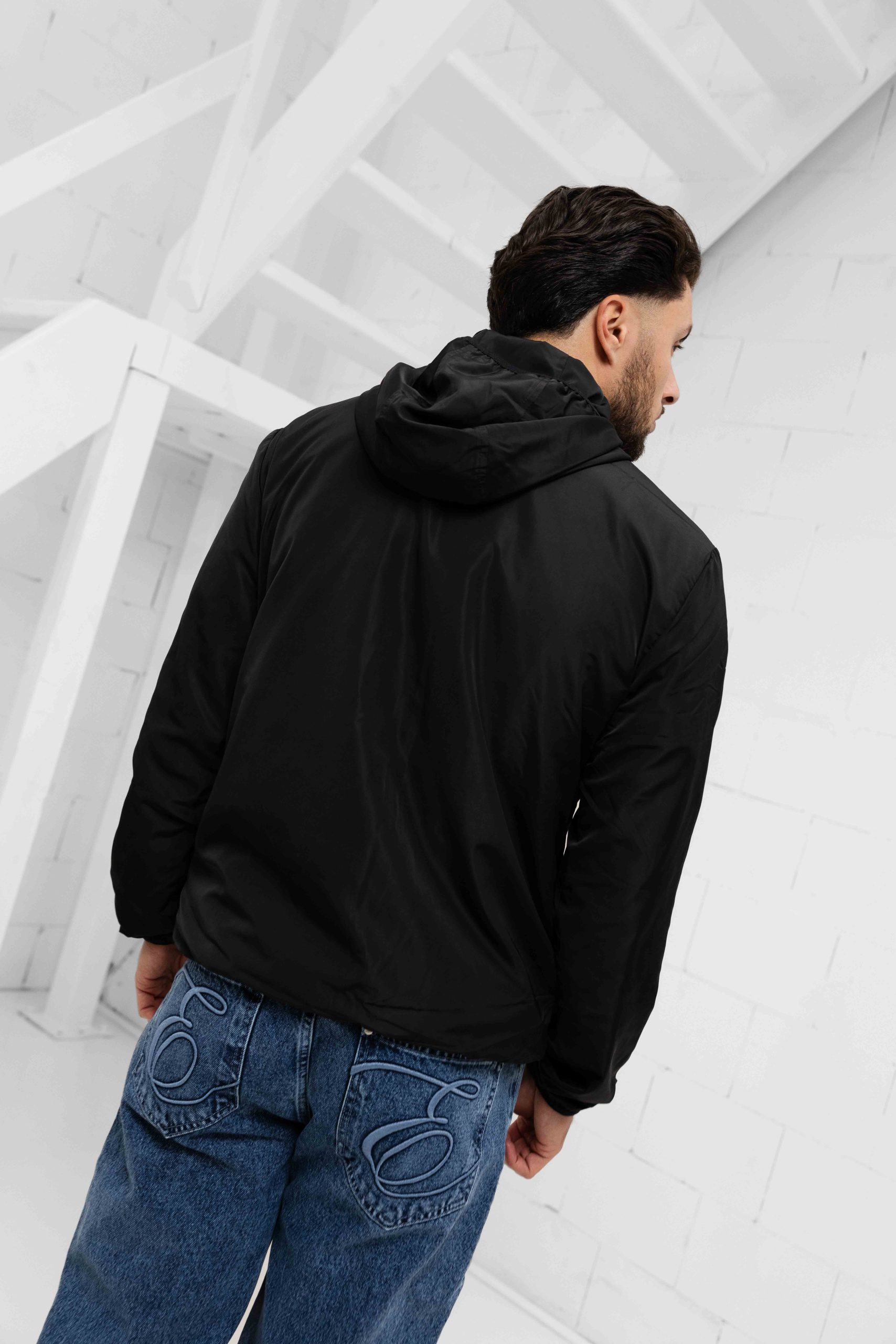 EA7 Emporio Armani 8NPB22 Windbreker Heren Zwart