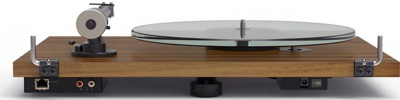 Pro-Ject T2 W - Streaming Platenspeler - Walnoot - Multiroom-technologie - WiFi