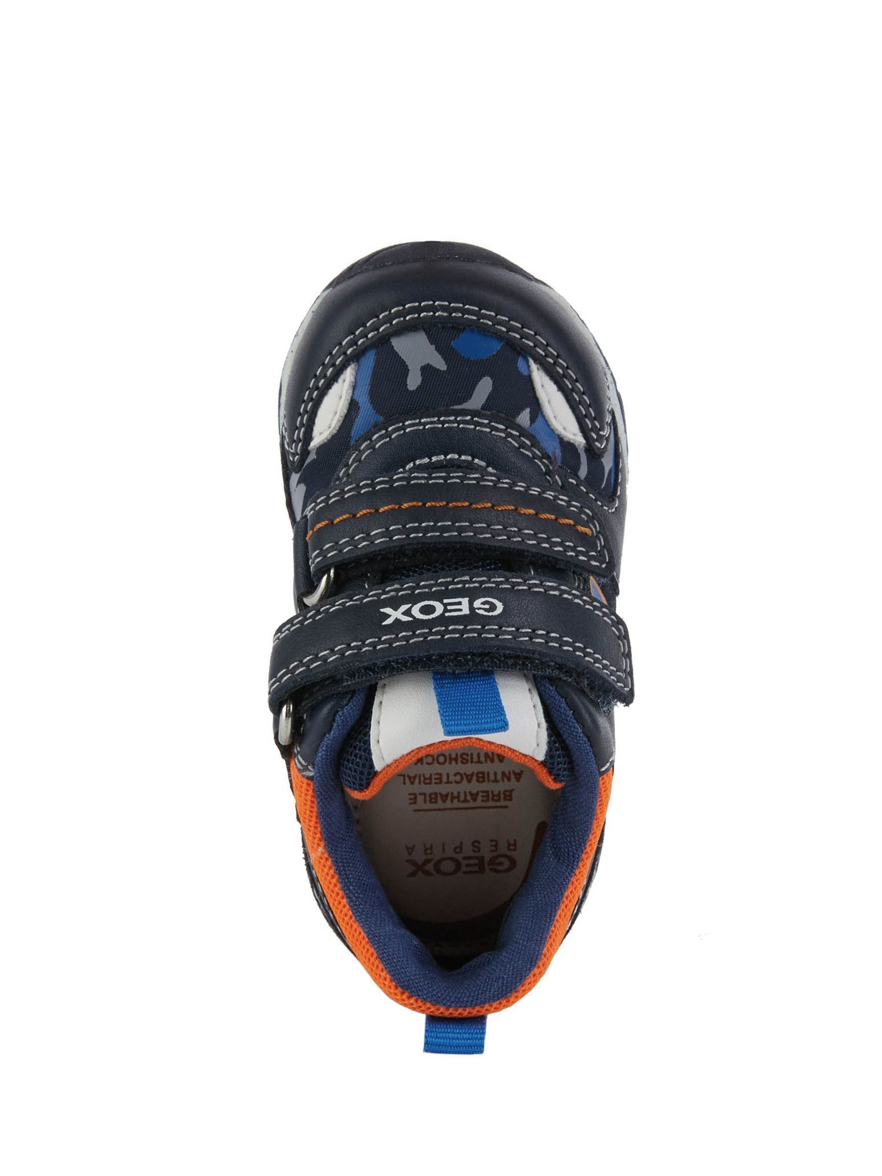 Geox - Rishon First Steps - Blauwe schoenen voor babyjongens