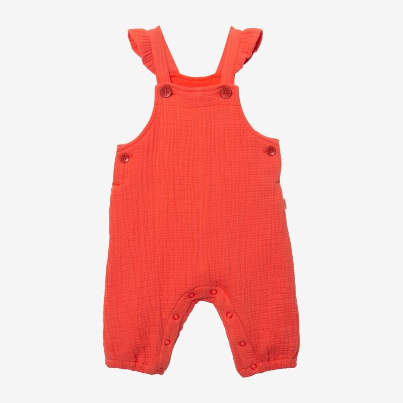 Salopette bébé fille gaufrée rouge Catimini Rouge