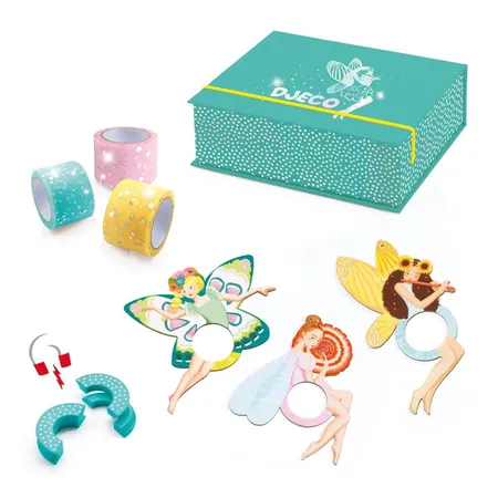 Djeco Wolle: Pompoms Feen