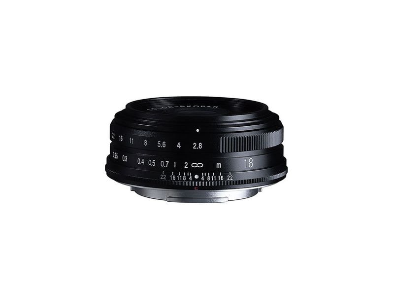 Voigtländer Festbrennweite Nokton 18mm F/2.8 X Schwarz – X- Weitwinkelobjektiv mit manuellem Fokus