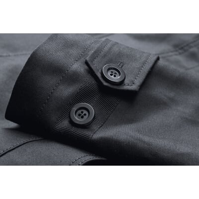 Herren-Langjacke, Schwarz